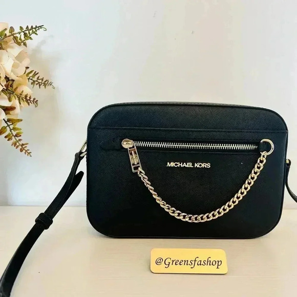 Michael Kors Black Crossbody Bag - Picture 7 of 8